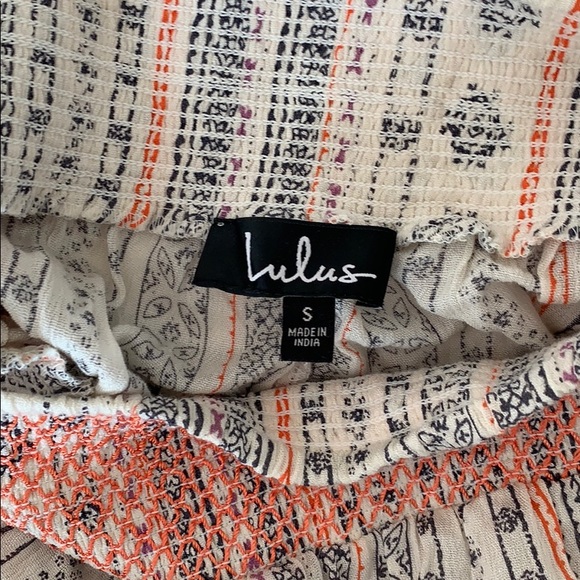 Printed lulus flowy shorts. Never worn. - Picture 3 of 3